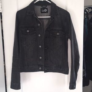 Cheap Monday black denim jacket M